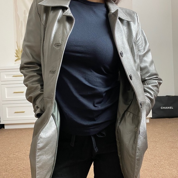 UNICA Vintage Special Leather Blazer Jacket! - Picture 4 of 11